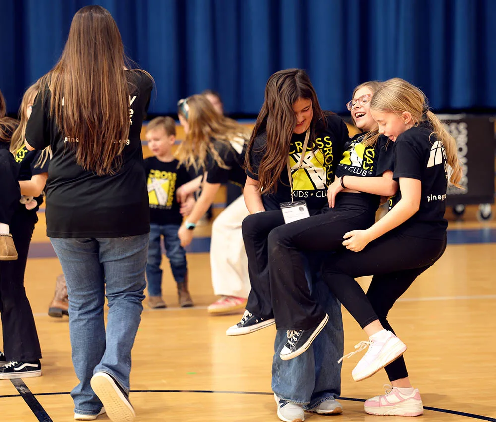 Children having fun at a Crossroads Kids Club